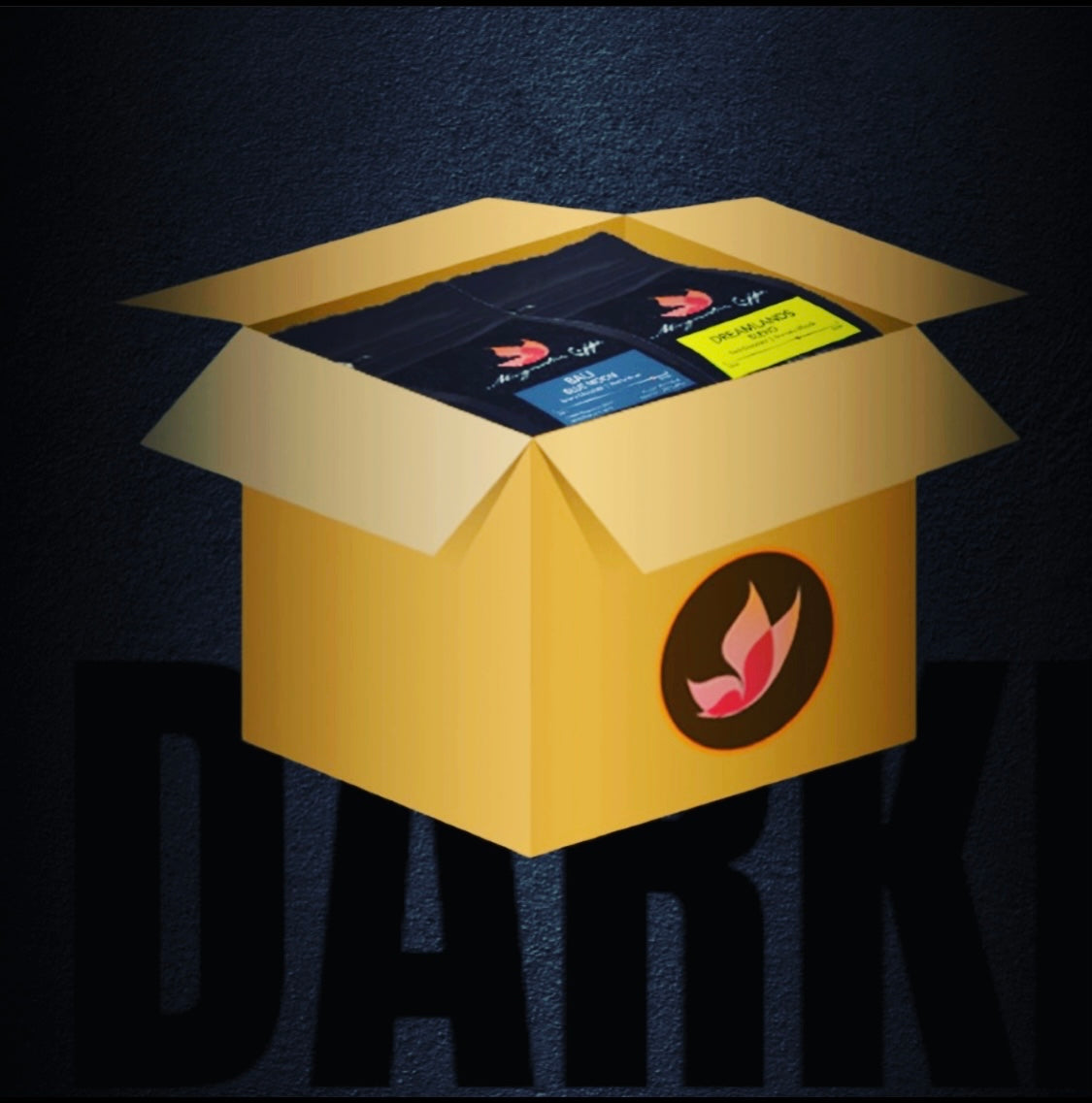 3 pack DARKER Roast Coffee Box - SPECIAL PRICE & FREE SHIPPING!