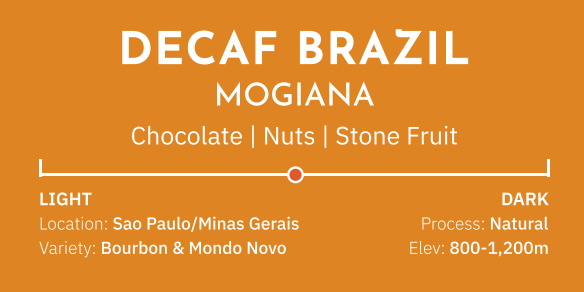 Decaf Brazil Bulk