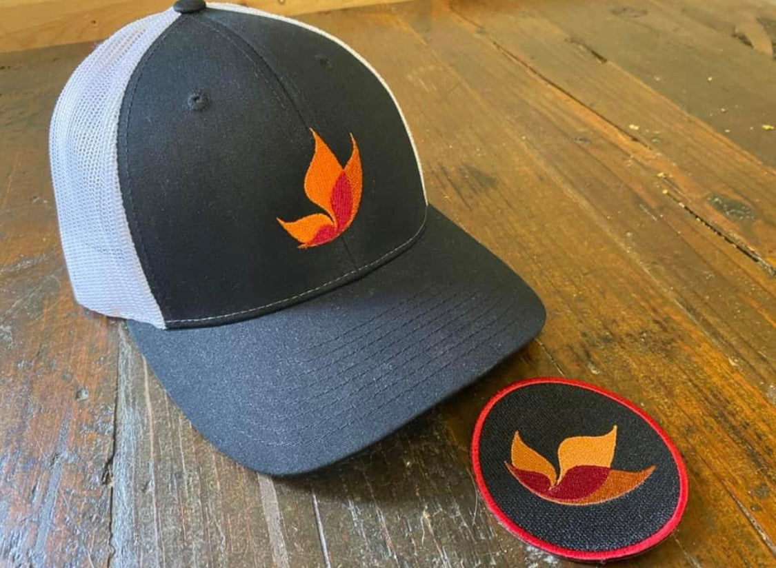 Magnolia Iron-On Patch