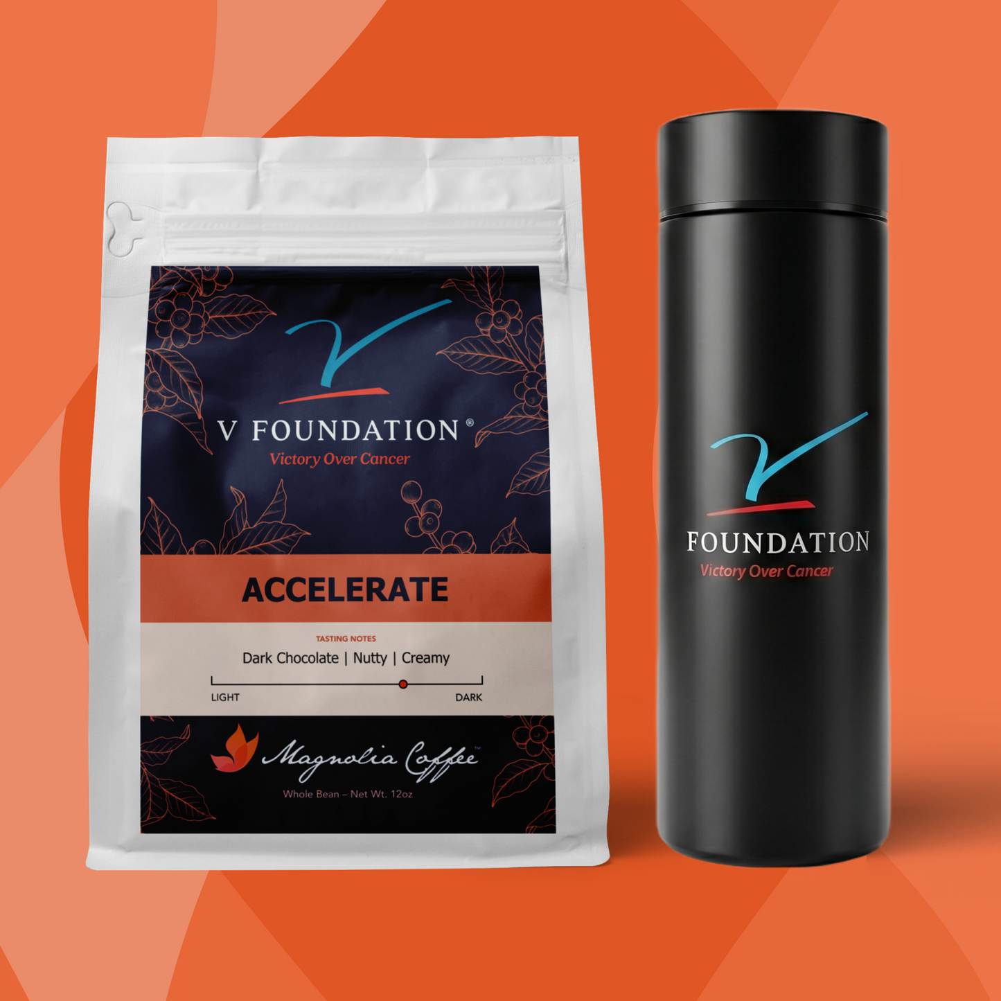 Accelerate and the V Foundation 16oz Miir Travel Mug