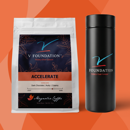 Accelerate and the V Foundation 16oz Miir Travel Mug
