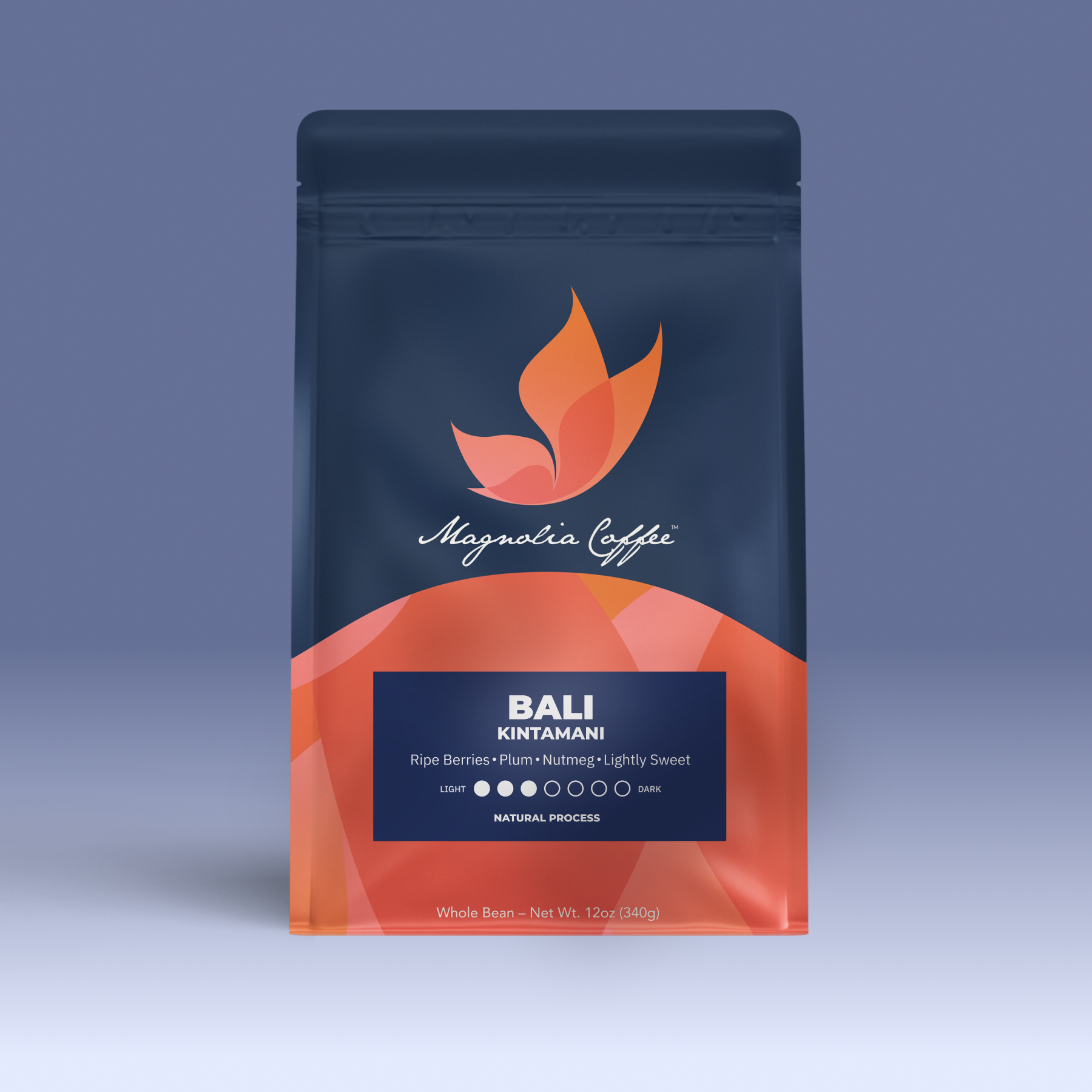 Bali Kintamani coffee bag from Magnolia Coffee Co.