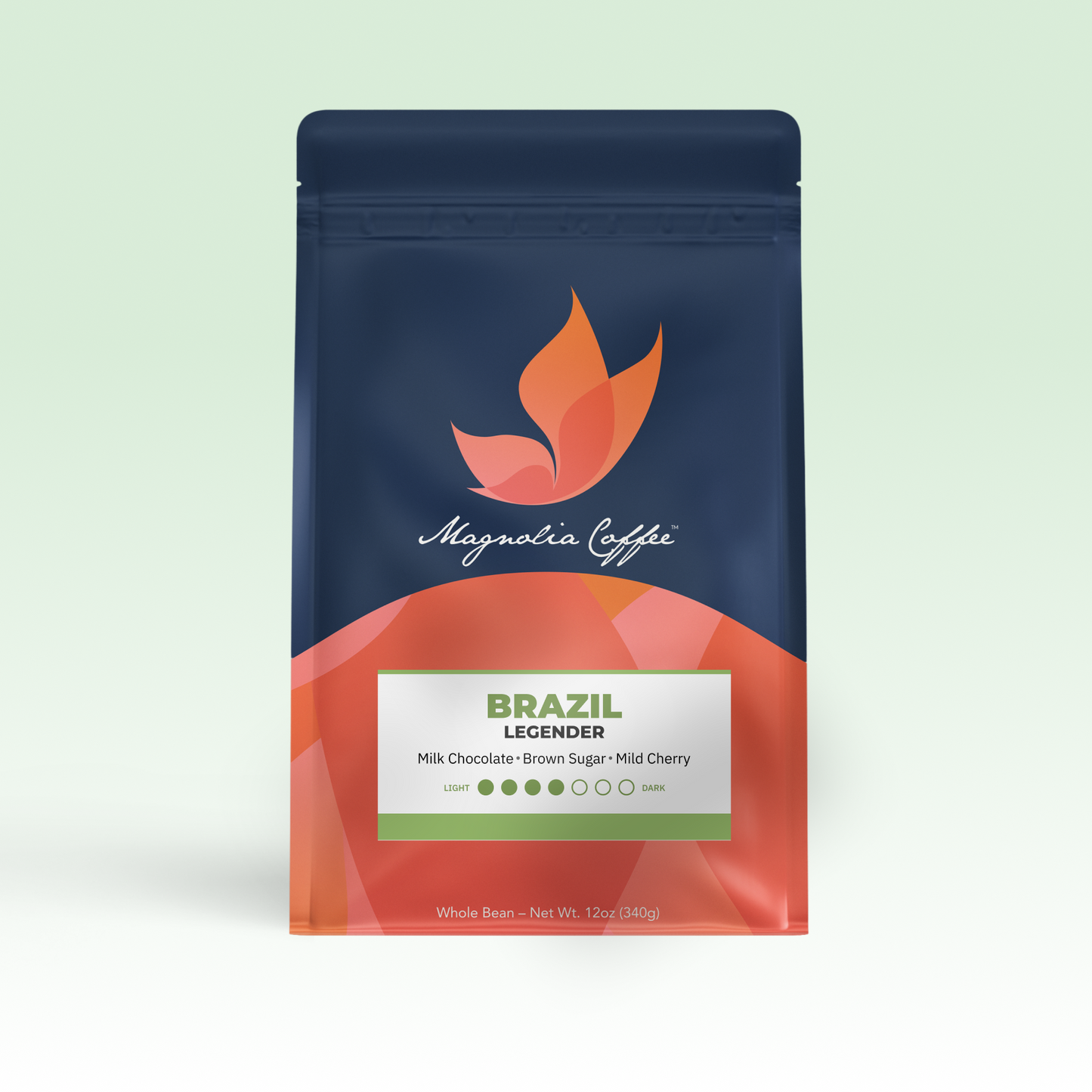 Brazil Legender coffee bag from Magnolia Coffee Co.