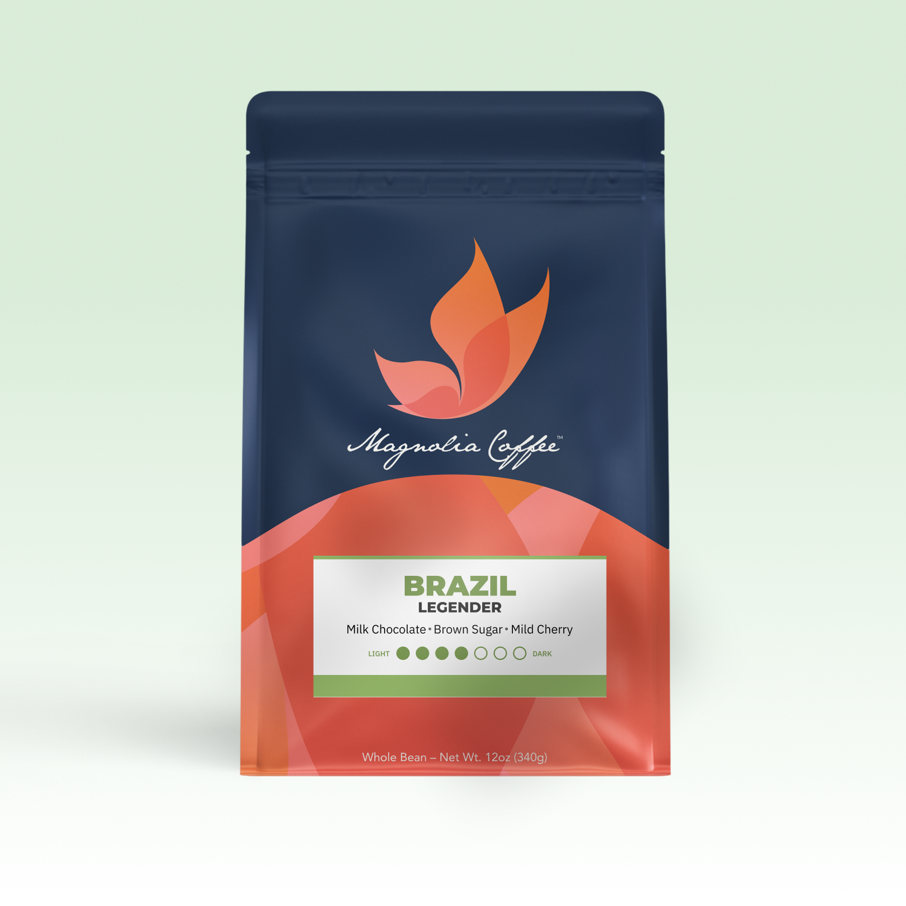 Brazil Legender coffee bag from Magnolia Coffee Co.