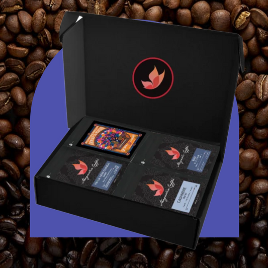Deluxe Gift Box 4 Pack - DARKER Roast - SPECIAL PRICE & FREE SHIPPING