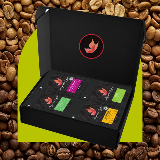 Deluxe Gift Box 4 Pack - Medium Roast SPECIAL PRICE & FREE SHIPPING