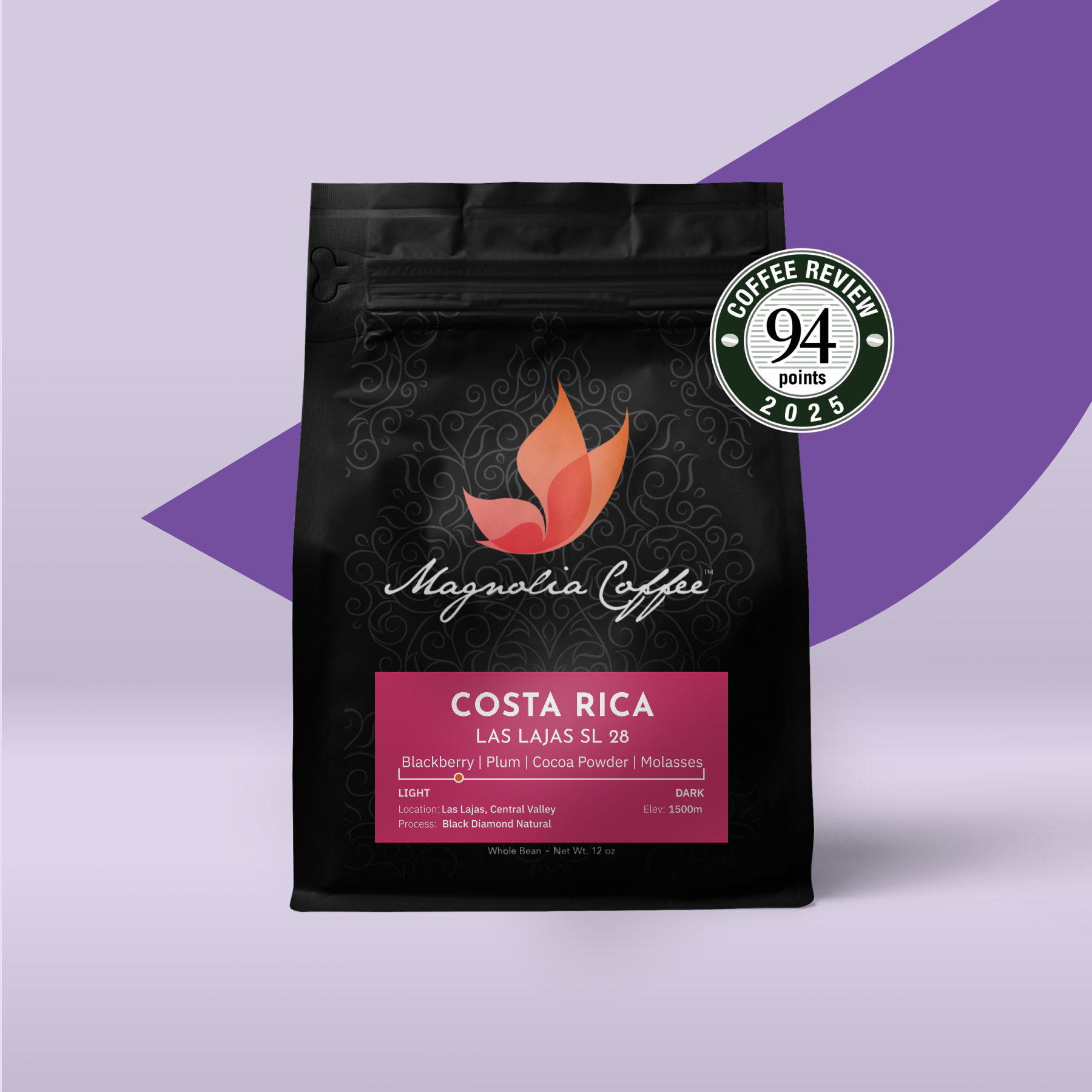 Costa Rica Las Lajas Perla Negra | Award-Winning | Magnolia Coffee