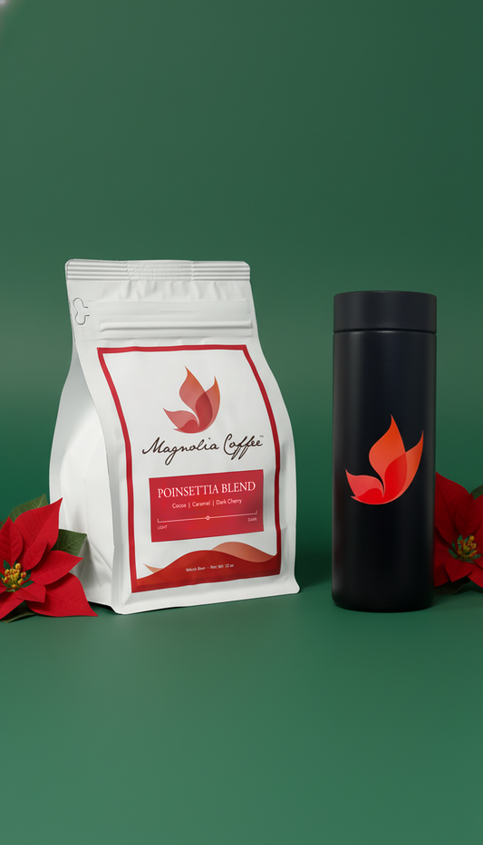 Traveler Tumbler by Miir with award-winning Poinsettia Blend