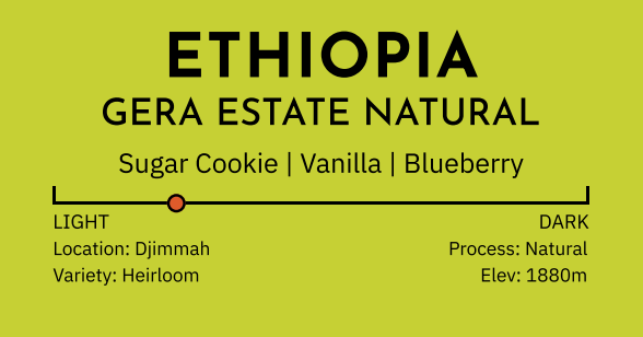 Ethiopia Gera Estate Natural 1